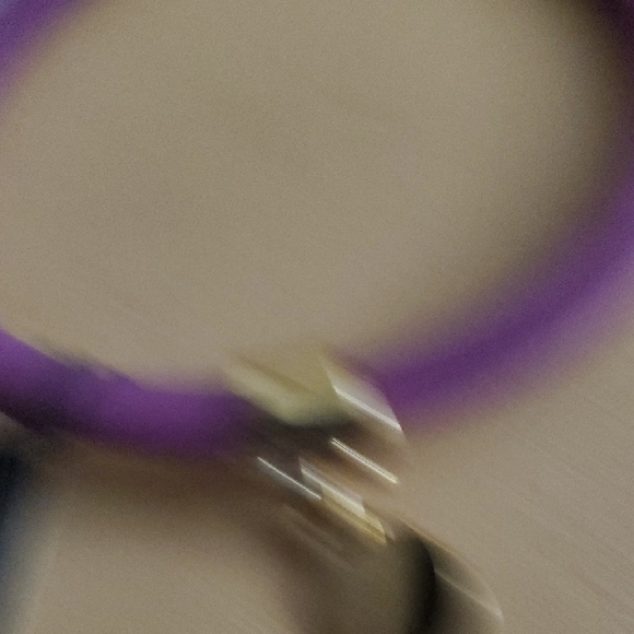 Marc By Marc Jacobs Purple Bracelet with Gold Charm - Picture 6 of 7